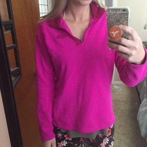 The North Face Fuchsia Pullover Jacket